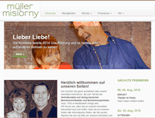 Tablet Screenshot of mueller-misiorny.de